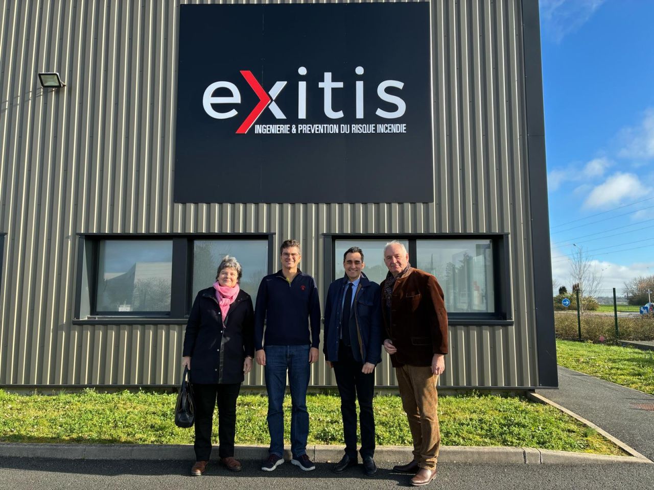 Visite institutionnelle à Exitis – Fondettes